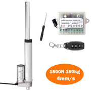 Load image into Gallery viewer, 1500N 150kg Linear Actuator With Remote Control 4mm/s Speed Linear Actuator For Window Door Opener 100mm 150mm 200mm Stroke