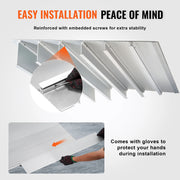 Load image into Gallery viewer, SucceBuy 1in-6in 800lbs Door Threshold Ramp Aluminum Adjustable Modular Cable Protector Ramp for Doorways Wheelchairs Scooters