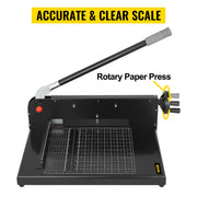 Load image into Gallery viewer, SucceBuy A4 12" Manual Paper Cutter Heavy Duty Guillotine Trimmer 300 Sheets Die Cutters for Home Office Laboratory Commercial