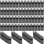Load image into Gallery viewer, SucceBuy 100PCS Oscillating Saw Blades Quick Release Multitool Blades Kit HCS Tool Blades Cut Cutter for Wood Plastic Metal Nail