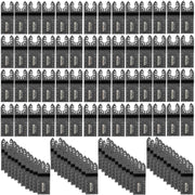 Load image into Gallery viewer, Amocart 100PCS Oscillating Saw Blades Quick Release Multitool Blades Kit HCS Tool Blades Cut Cutter for Wood Plastic Metal Nail