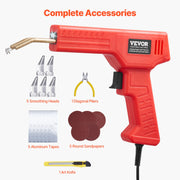 Load image into Gallery viewer, SucceBuy Plastic Welder 100W Plastic Welding Gun with 800PCS Hot Staples Professional Welding Gun Plastic Car Bumper Repair Kit
