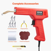 Charger l'image dans la visionneuse de galerie, Amocart Plastic Welder 100W Plastic Welding Gun with 800PCS Hot Staples Professional Welding Gun Plastic Car Bumper Repair Kit