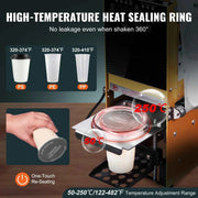 Load image into Gallery viewer, Amocart Fully Automatic Cup Sealing Machine 500-650 Cups/H for 180/190 mm Tall & 90/95 mm Cup Electric Tea Sealer for Milk Tea