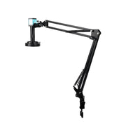 Bild in Galerie-Viewer laden, 4K Microscope For Electronics 48MP Digital Microscope Camera Optional 1-150x Lens LED Light Foldable Bracket Phone Pcb Soldering