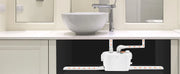 Load image into Gallery viewer, Amocart Macerator Pump 500W 29GPM Flow 26ft/8 m Head Wall-Hung Toilet Pump, 4 Water Inlets Waste Water Disposal Upflush Machine