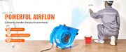 Charger l'image dans la visionneuse de galerie, Amocart Floor Blower 1360 RPM 600 CFM Air Mover for Drying and Cooling Portable Dryer for Janitorial Home Plumbing Commercial