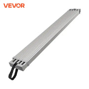 Load image into Gallery viewer, SucceBuy Telescoping Aluminum Work Plank 6-9 ft 500lbs Capacity 12.5 inch Width Aluminum Scaffold Plank Extension Staging Plank - AMOCART