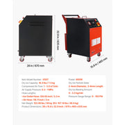 Load image into Gallery viewer, SucceBuy Dry Ice Blasting Machine 7.5/5KG Dry Ice Cleaning Machine with 4 Nozzles Adjustable Pressure & Dry Ice 110V/220V