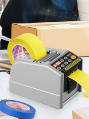Load image into Gallery viewer, Amocart ZCUT-9 Automatic Tape Cutting Machine Paper Slitting Dispenser 6-60mm Adhesive Electric Tape Cutter for Product Package