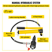 Load image into Gallery viewer, Amocart 10Ton Hydraulic Exhaust Pipe Expander Kit 1-5/8 to 4-1/4Inch Manual Automotive Muffler Pipe Stretcher Expanding Tool