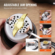 Load image into Gallery viewer, Amocart Ball Vise 3" 5" Engraving Setting Tool Standard Rotation Engraving Block Vise Attachment Jewelry Engraving Block Tools
