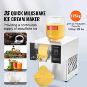 Load image into Gallery viewer, Succebuy Commercial Snowflake Ice Machine Stainless Steel Air Cooling System&Rapid Heat Dissipation for Bakery Cafe