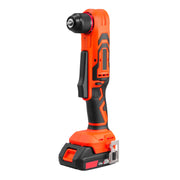 Bild in Galerie-Viewer laden, Amocart Right Angle Drill 3/8Inch Chuck 90 Degree Cordless Right Angle Drill with Brushless Motor Battery Charger and Belt Clip