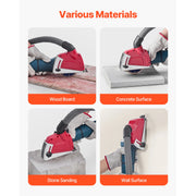 Load image into Gallery viewer, SucceBuy Cutting Dust Shroud for Angle Grinders 4-5 in Angle Grinder Dust Shroud with 6 Clamping Washers for Concrete Wall Stone
