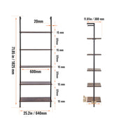Load image into Gallery viewer, SucceBuy Industrial Pipe Shelf Wall-Mount Floating Rustic Wood Shelves Bracket Storage Rack Sundries Holder for Kitchen Bedroom - AMOCART