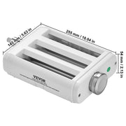 Load image into Gallery viewer, Amocart Pasta Attachment for KitchenAid Stand Mixer 3-IN-1 Stainless Steel Pasta Roller Cutter Set Including Pasta Sheet Roller