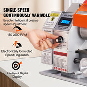 Bild in Galerie-Viewer laden, Amocart Brushless Mini Metal Lathe 7''x16'' / 180mm*400mm 800W Digital Display Continuously Variable Metalworking Turning