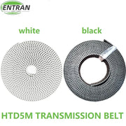 Load image into Gallery viewer, Polyurethane PU HTD 5M 15 Tooth HTD5M 25 Timing Belt Replacement Open Ended Transmission Conveyor Machine Belts Drive Belt