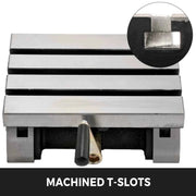Load image into Gallery viewer, Amocart Tilting Milling Table Adjustable Rotary Worktable Machine with 3 T-Slots a Crank Handle Heavy Duty for Grinding Milling