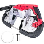 Load image into Gallery viewer, SucceBuy Portable BandSaw 5Inch Cutting Capacity Cordless Variable Speed 10Amp Motor Deep Cut Bandsaw for Metal Wood Pipes Rebar
