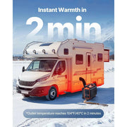 Load image into Gallery viewer, Amocart 8KW Diesel Heater DC 12/24V All in One Portable Diesel Air Heater with LCD Screen Low Noise,Car Heater for Trucks, Vans