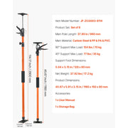 Load image into Gallery viewer, Amocart 2/4/8-Pack Cabinet Jack Support Pole Adjustable Steel Telescopic 154 lbs Capacity for Installing Cabinets Cargo Bars