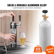 Load image into Gallery viewer, Amocart CO2 Regulator Gauge Gas System Draft Beer Regulator&Adjustable Pressure Regulator Check Valve for Draft Beer Homebrew