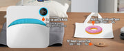 Load image into Gallery viewer, Amocart 9x9/12x10 in Portable Heat Press Machine DIY Shirt Printing Multifunctional Sublimation Transfer HTV Vinyl T-shirt Bag