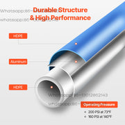 Charger l'image dans la visionneuse de galerie, Amocart Air Compressor Line Kit 3/4" HDPE-Aluminum Compressed Air Piping System Compressed Line Tubing Kit for Garages Workshop