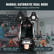 Bild in Galerie-Viewer laden, Amocart Fully Automatic Cup Sealing Machine 500-650 Cups/H Cup Sealer Machine fit 190mm Tall & 90/95mm Cup for Milk Boba Tea