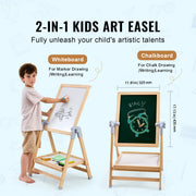 Load image into Gallery viewer, SucceBuy Standing Magnetic Drawing Board WordPad Art Easel with Painting Accessories Children Educational Toys for Kids Boy Girl