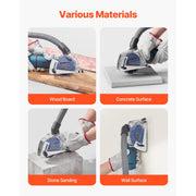Load image into Gallery viewer, Amocart Cutting Dust Shroud for Angle Grinders Universal 4-5 in Angle with 6 Clamping Washers & 5 in Diamond Grinding Cup Wheel