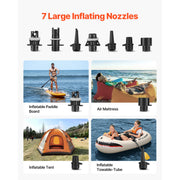 Bild in Galerie-Viewer laden, SucceBuy Paddle Board Pump 20/22/40 PSI High-Pressure Dual-Stage Inflation & Deflation Air Pump for Inflatable Paddle Boards