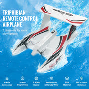 Charger l'image dans la visionneuse de galerie, Amocart EPP Foam RC Plane 2.4G 3CH Radio Control Aircraft Sea And Air RC Glider Water Land Flying Airplane Toys Gift For Boys