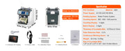 Load image into Gallery viewer, Amocart 1200 Pcs/Min Money Counter Business Cash Register Bills Counterfeit Detector 2 CIS/UV/MG/IR/DD/SN Function Bank Store