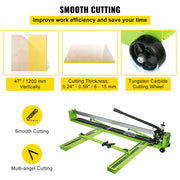 Load image into Gallery viewer, SucceBuy Manual Tile Cutter Infrared Laser Positioning Floor Cutter Push Knife Professional Hand Tool for Cutting Porcelain