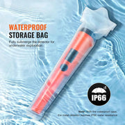 Load image into Gallery viewer, Amocart Metal Detector Pinpointer IP66/IP68 Waterproof Handheld Pin Pointer Wand 1.96/4.5" Detection Depth 3Modes for Detecting