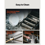 Load image into Gallery viewer, Amocart Electric Sausage Stuffer Stepless Speed Control Foot Pedal Stainless Steel Heavy Duty Sausage Filler w/4 Stuffing Tubes