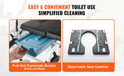 Load image into Gallery viewer, Indoor Bathroom Shower , Amocart Aluminum Alloy Mobility Chair for Elderly