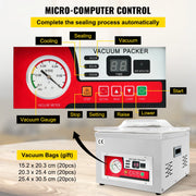 Load image into Gallery viewer, Amocart Food Vacuum Packing Machine Commercial Chamber Vacuum Sealer DZ-260A Kitchen Meat Packaging Food Saver Sealing Machine