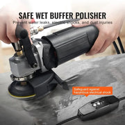 Bild in Galerie-Viewer laden, SucceBuy Wet Polisher 800W 4inch Concrete Grinder Wet Grinder Machine for Marble Granite Stone Rock Tile Equipped W/ GFCI Switch