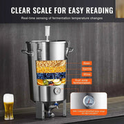 Load image into Gallery viewer, Amocart 8 16 GALLON Beer Brew Fermentor Brew Bucket Fermentor for Brewing Home Brewing Supplies with Base Kettle Stock Pot