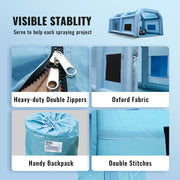 Load image into Gallery viewer, SucceBuy Inflatable Paint Booth with Blowers Inflatable Spray Booth Powerful Spray BoothCar Paint Tent Air Filter System - AMOCART
