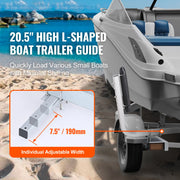 Load image into Gallery viewer, SucceBuy Boat Trailer Guide Adjustable Guide Poles 2PCS Rustproof Galvanized Steel Trailer Guide for Ski Boat Sailboat Trailer