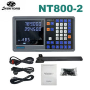 Load image into Gallery viewer, NT800 2/3 Axis Display LCD DRO Digital Readout TTL AC110V/220V For Milling boring machine EDM Linear Scale Encoder 9 Languages