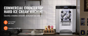 Bild in Galerie-Viewer laden, Amocart Commercial Ice Cream Machine Ice Cream Maker Stainless Steel Cylinder LED Panel Auto Clean Pre-cooling for Restaurant