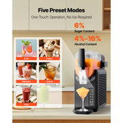 Load image into Gallery viewer, SucceBuy Slushie Machine 2.6L/88oz No Ice Needed Slushy Machine Frozen Drink Maker with 5 Preset Programs Margarita Machine