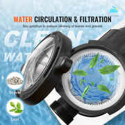 Load image into Gallery viewer, SucceBuy Above Ground Pool Pump 1HP/1.5HP/2HP Single Speed with Filter Basket for Above Ground Pools Hot Tubs Spas UL Certified
