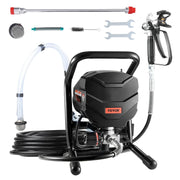 Load image into Gallery viewer, SucceBuy Stand Airless Paint Sprayer, 650W High Efficiency Airless Sprayer, 3000PSI Electric Paint Sprayer Machine Extension Rod